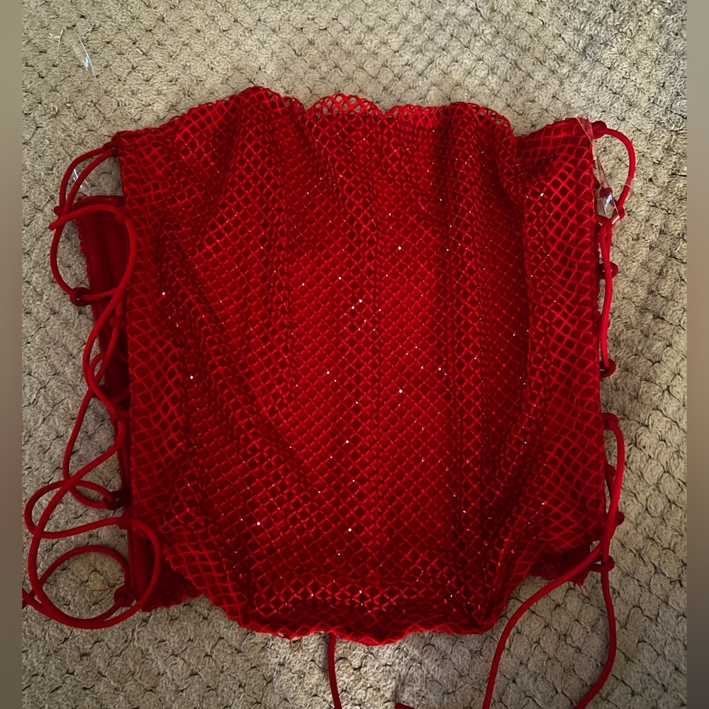 Red corset
